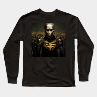 The Army of the Undead - Black and Gold Long Sleeve T-Shirt